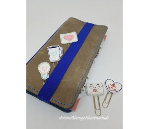 ITH - Felties Mix1  für Haarspangen, Broschen, Lesezeichen, Planer Clips, Glasmarkierer, Stifteaufsätze u.v.m.